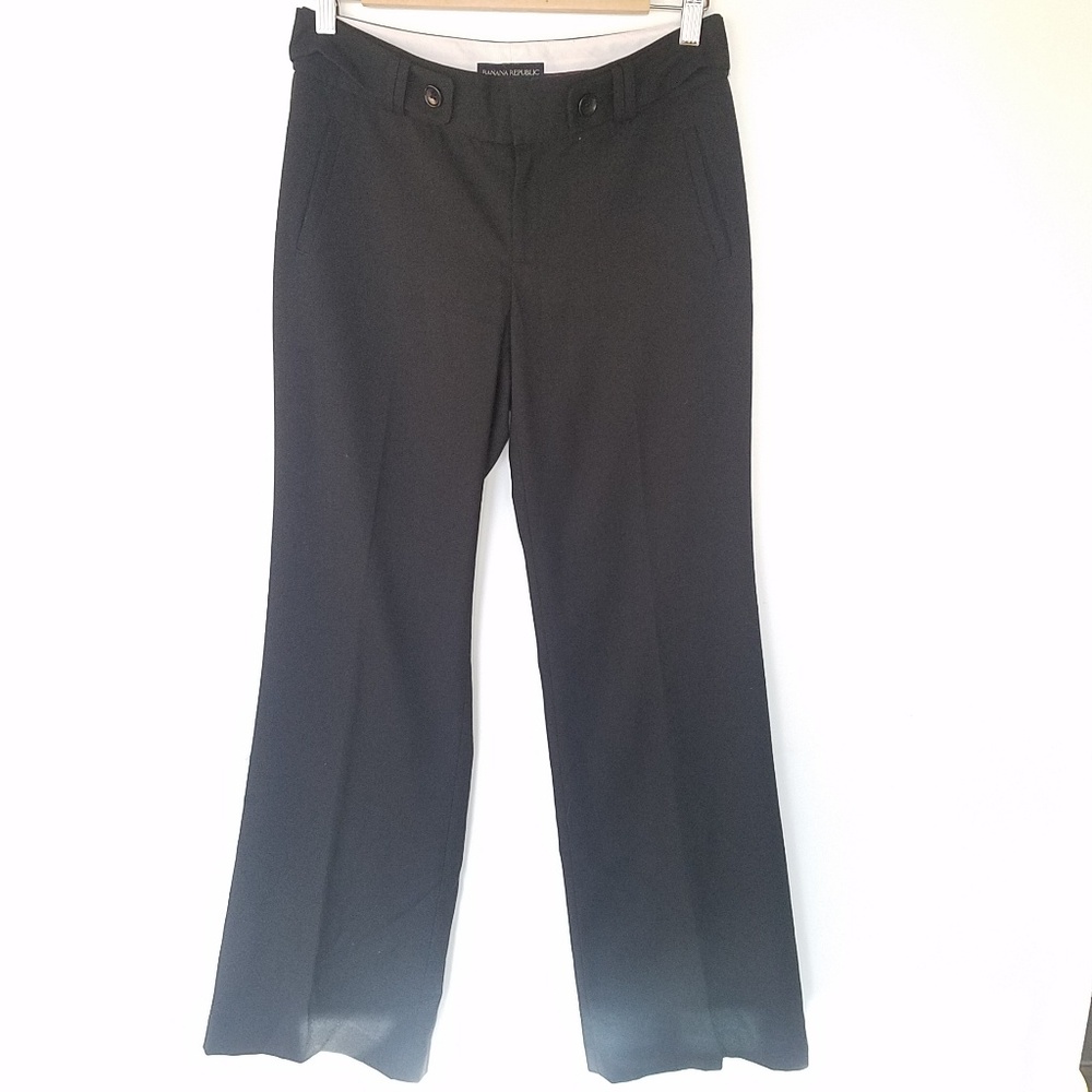 Banana Republic | Black Trouserd dress pants  size 2